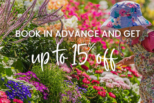 Up To 15% Off Book Early & Save